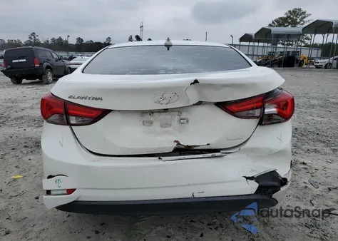 2015 Hyundai Elantra Se from USA, damaged, VIN 5NPDH4AE6FH628894